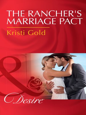 cover image of The Rancher's Marriage Pact